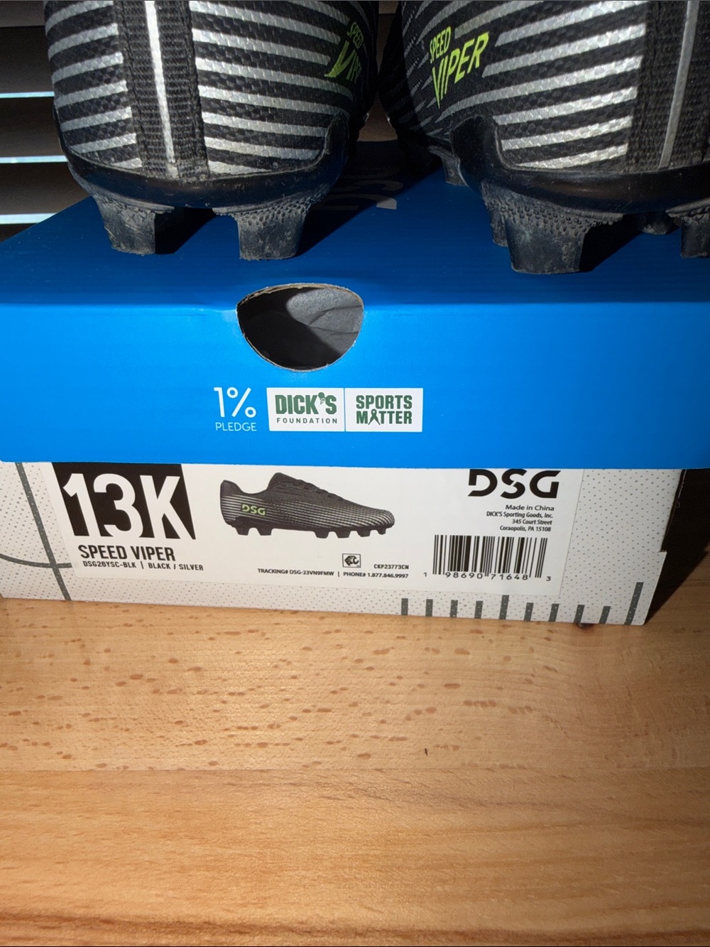 DSG Kids's 13.0 Soccer Cleats - Picture 8 of 8